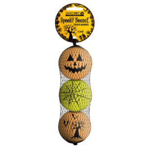 SPORTSPET Tough Bounce Halloween Dog Toy 65mm 3 Pack